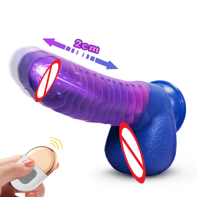 Women's Masturbation Device Heating Back Court Vibrator