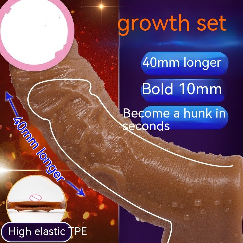 High Elastic TPE Flesh Color Men's Exotic Condom