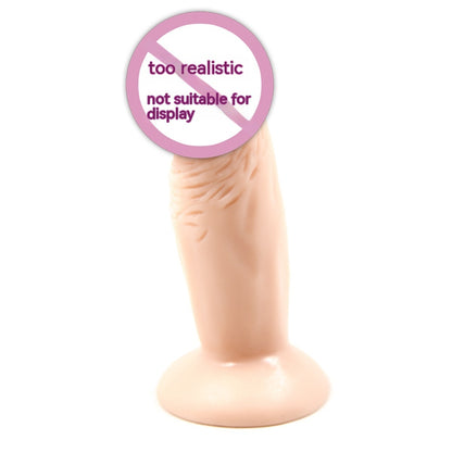 Flesh Color Penis Sucker With Vibrator For Women