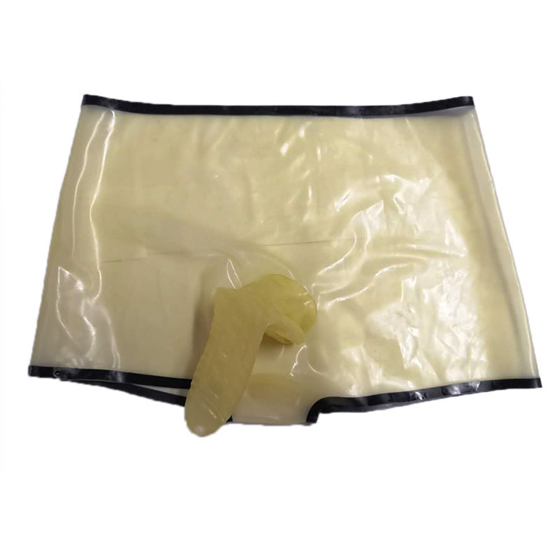 Men's Sexy Latex Tight Underwear