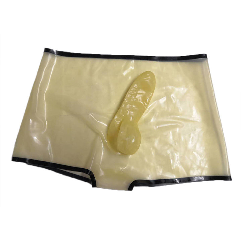 Men's Sexy Latex Tight Underwear