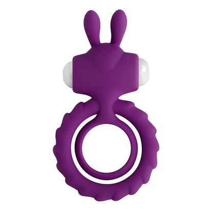 Men Silicon Vibration Toys Rabbit Ring