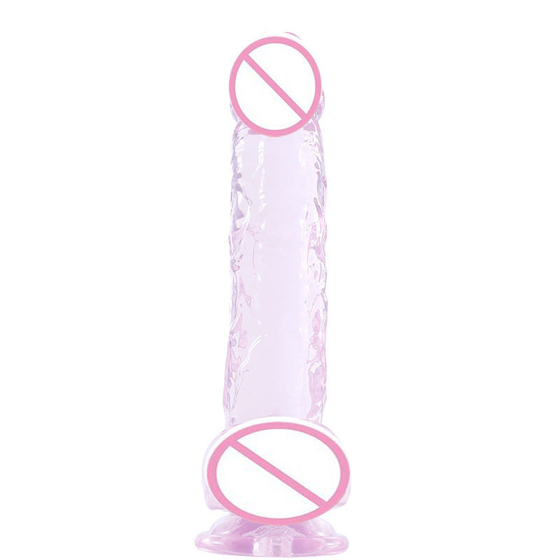 Women's Crystal TPE Soft Rubber Toys