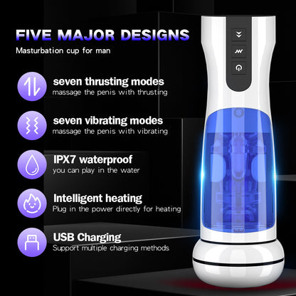 Men's Airplane Bottle Automatic Masturbator