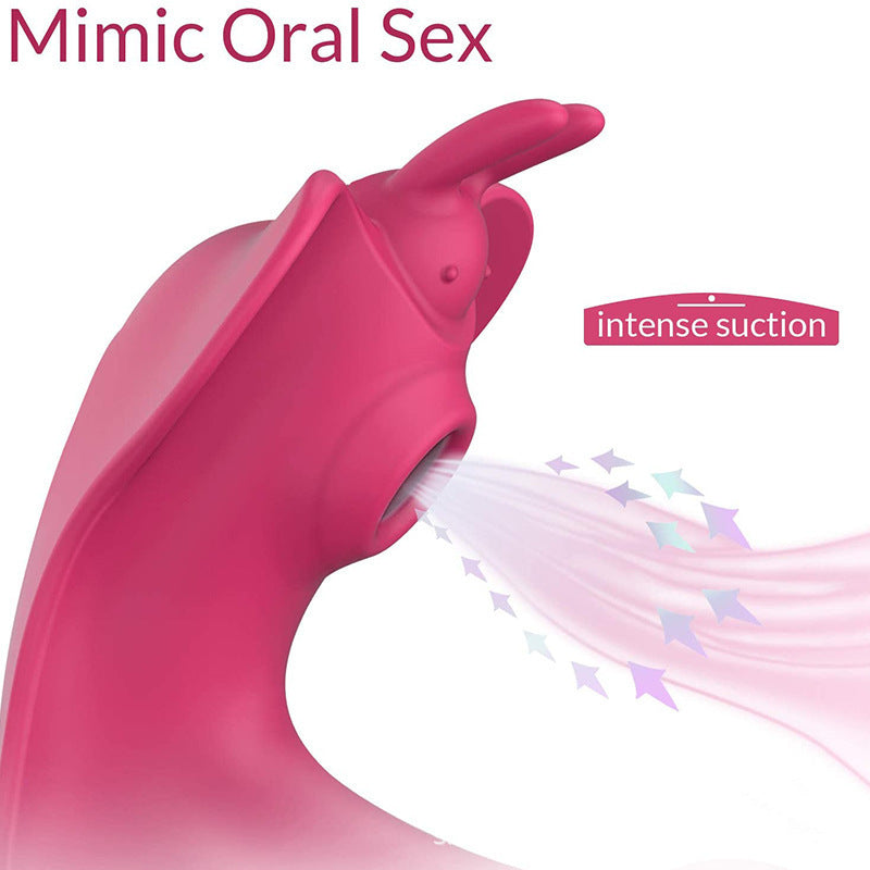 Dildo Female Butterfly Remote Control Mimic Oral Sex