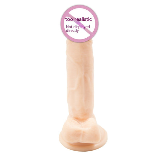 Flesh Color Penis Sucker With Vibrator For Women