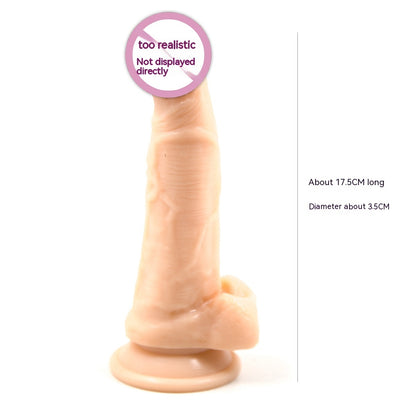 Flesh Color Penis Sucker With Vibrator For Women