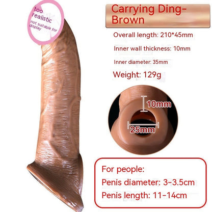 Liquid Silicone Wear Penis For Men