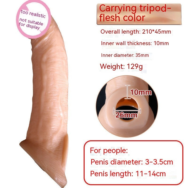 Liquid Silicone Wear Penis For Men